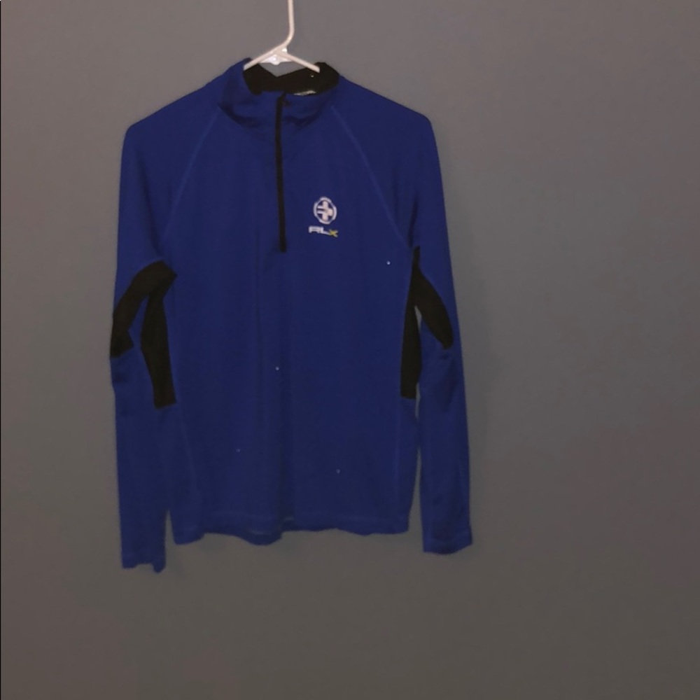 Polo RLX Blue Quarter Zip